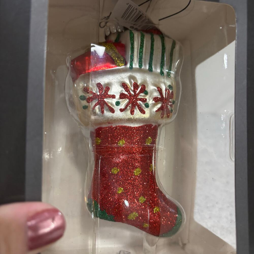 Radko Glass Christmas tree ornament 25th anniversary NEW OLD STOCK 2010
